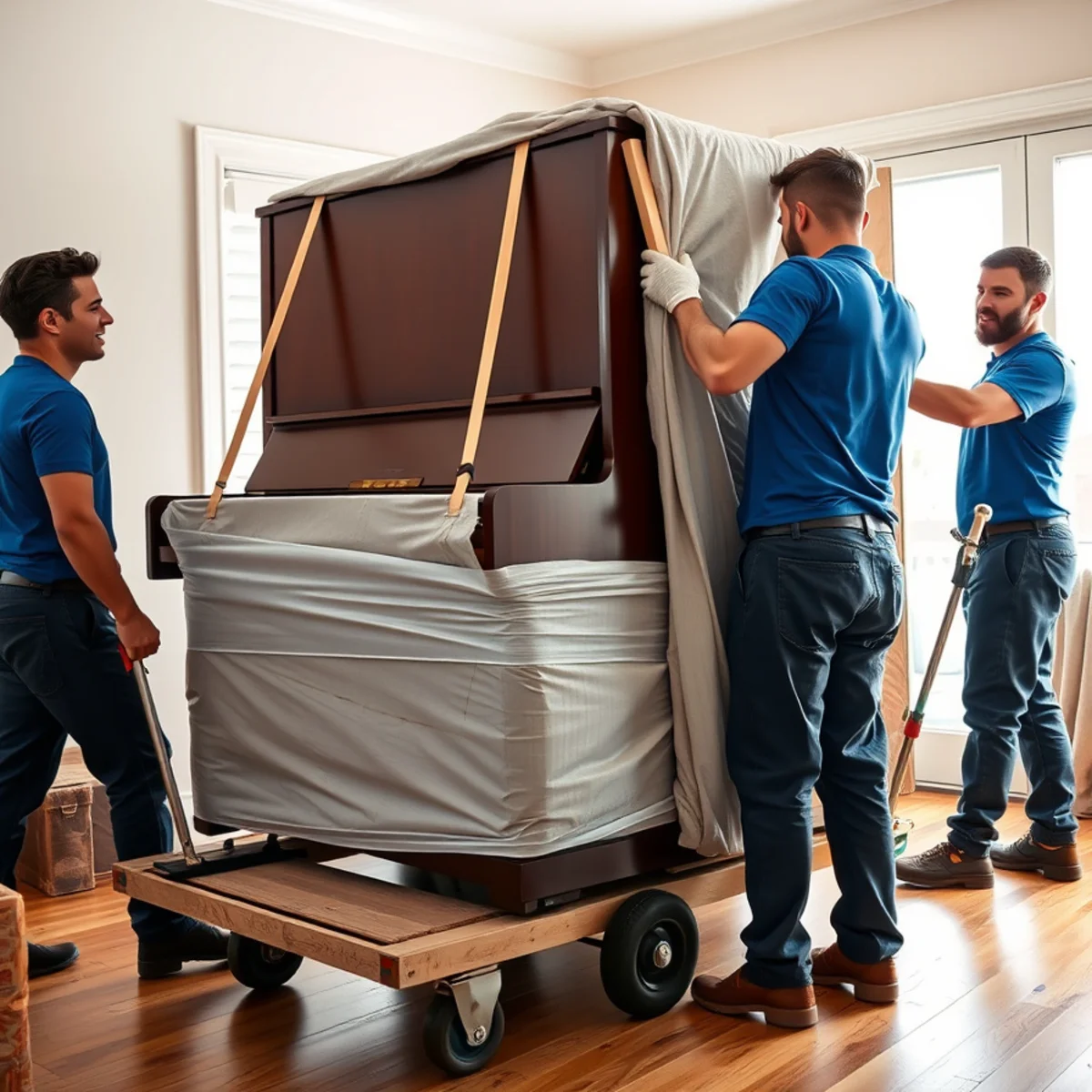 Piano Moving in Chicago by Melendez Moving Inc